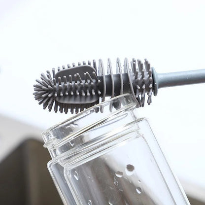 Silicone Long Handle Bottle & Cup Cleaning Brush